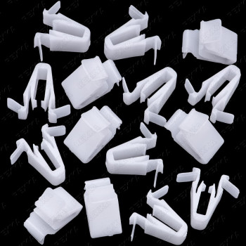 Rexka 15Pcs Door Garnish Moulding Retainer Clip Compatible With Toyota Lexus 67771-58010 Tundra Tacoma Sequoia Rav4 Land Cruiser Highlander C-Hr Yaris Scion Xd