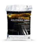 40 Pound Midnight Black Dominator Polymeric Sand With Revolutionary Ceramic Flex Technology For Stabilizing Paver Jointsgaps, 18A Up To 4A, Professional Grade Results