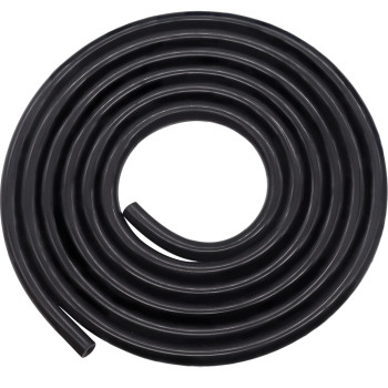 Taiss Black Silicone Vacuum Tubing Hose,High Temperature Car Modified Air Intake Pipe,Id 14 Inch (6Mm), Tube Length 6Ft(18M)