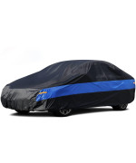 Molebt Car Cover Waterproof All Weather For Automobiles, Universal Fit Audi A4, Toyota Corollaprius, Kia Forte, Hyundai Elantra, Chevrolet Volt, Volkswagen Jetta, Honda Insight, Ford Focus Etc