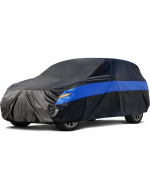 Molebt Suv Car Cover Waterproof All Weather For Automobiles, Universal Fit Audi Q7, Bmw X5, Porsche Cayenne, Honda Pilot, Nissan Pathfinder, Toyota Highlander, Dodge Journey, Kia Telluride Etc