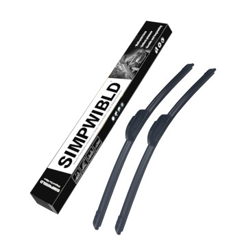 Oem Quality 22+18 Premium All-Season Front Windshield Wiper Blades For Original Equipment Replacement (Set Of 2)