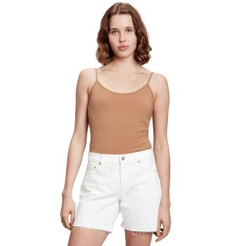 Gap Womens Fitted Top Cami, Bronzed Blush, Xx-Small Petite Us