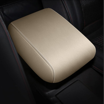 Aomsazto Beige Center Console Cover For 2016-2015 Honda Crv Armrest Pad For Cr V