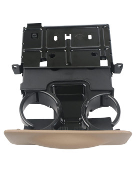 Apperfit In Dash Cup Holder (Brown) For 1999-2004 Ford F250 F350 F450 F550 Super Duty Truck 2000-2004 Excursion