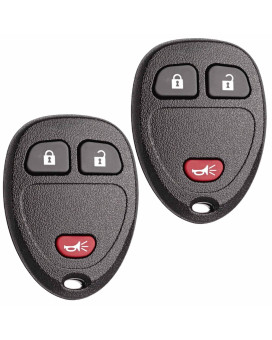 Remote Key Fob Replacement Fits For Chevy Silverado 1500 2500 Tahoe Suburban Avalanche Equinox Gmc Sierra Acadia Yukon Xl 2007 2008 2009 2010 2011 2012 2013 Express Traverse Keyless Entry Control