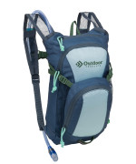 Outdoor Products Tadpole Hydration Pack (Blue Fin Made From Recycled Water Bottles)