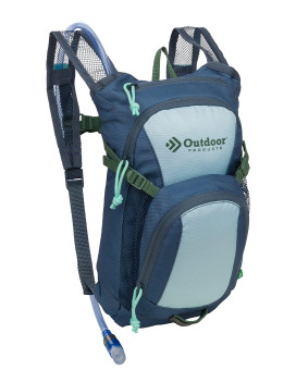 Outdoor Products Tadpole Hydration Pack (Blue Fin Made From Recycled Water Bottles)