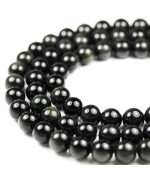 Rainbow Obsidian Stone Beads 4Mm Natural Gemstone Beads For Making Jewellery Energy Healing Crystals Jewelry Chakra Crystal Jewerly Beading Supplies 155Inch About 90-100 Beads