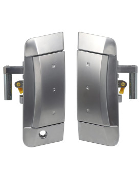 Apperfit Pair Exterior Door Handle + Z Keychain Compatible With Nissan 350Z 2003 2004 2005 2006 2007 2008 2009