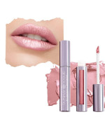 Runway Rogue Silk Glam Liquid Lipstick, Long-Wear Pale-Pink Liquid Lipstick, Trophy Wife