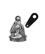 Dream Apparel Motorcycle Bell With Hanger For Biker, Good Luck Biker Bells Motorcycle Accessories, Keychain Luck Bell