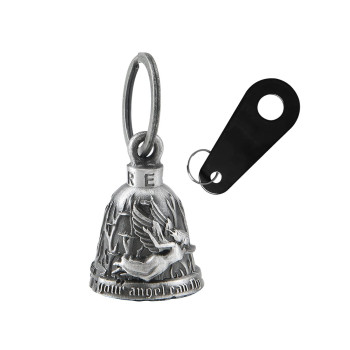 Dream Apparel Motorcycle Bell With Hanger For Biker, Good Luck Biker Bells Motorcycle Accessories, Keychain Luck Bell