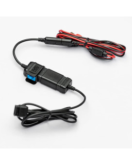 Quad Lock Waterproof 12V To Usb Smart Adaptor For Motorcycles, Boats, Caravans