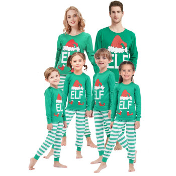 Shelry Matching Family Pajamas For Mommy And Me Elf Pjs Sleepwear Xmas Holiday Clothes Size 5