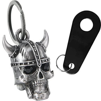 Dream Apparel Motorcycle Bell For Bikers Women Men Whanger, Biker Bell For Riders, Good Luck Riding Bell Spirit Bell Moto Accessories