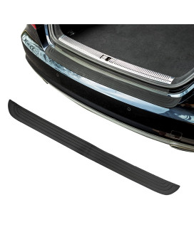 Ajxn 1 Pc Car Rear Bumper Protector 35275, Carsuv Universal Rubber Anti-Scratch Trunk Exterior Accessoriesblack 2
