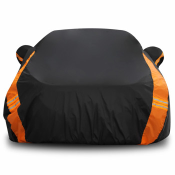 Avecrew Car Cover Waterproof All Weather For Automobiles, Outdoor Heavy Duty Full Exterior Covers For Sedan(186-193)