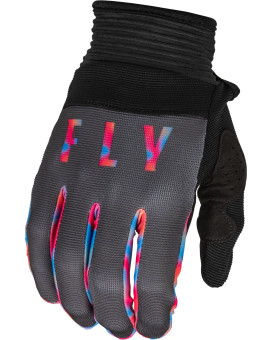 Fly Racing 2023 Adult F-16 Gloves (Greypinkblue, Small)