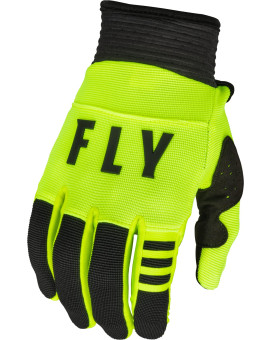 Fly Racing 2023 Adult F-16 Gloves (Hi-Visblack, Medium)