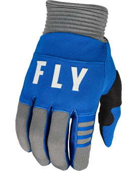 Fly Racing 2023 Youth F-16 Gloves (Bluegrey, Youth 3X-Small)