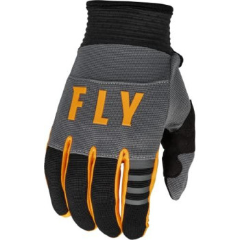 Fly Racing 2023 Adult F-16 Gloves (Dark Greyblackorange, Large)