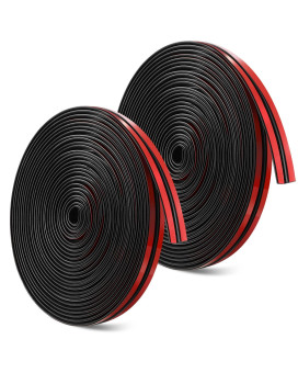 2 Pieces Windshield Rubber Seal Windshield Seal Strip Windshield Sealant T Shape Sealing Strip Automotive Door Sealing Strip For Car Front Rear Windshield (984 Feet)