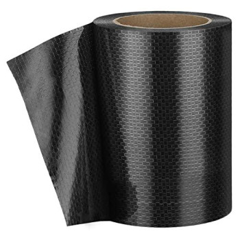 Rv Underbelly Material 50 Feet Rv Underbelly Tape Waterproof Fabric Repair Tape Thick Mobile Home Belly Tape Sealing Permanent Adhesive Patch Camper Trailer Belly Bottom Repair Patch(6 Inch)