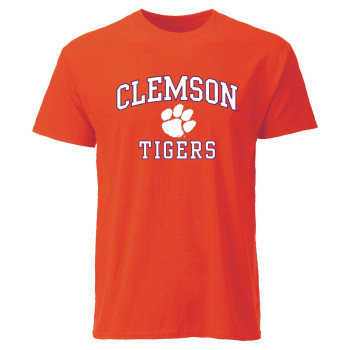 Barnesmith Clemson University Tigers Short-Sleeve T-Shirt, Spirit, Orange, Medium