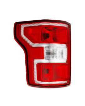 Telpo Left Tail Light Rear Lamp Fit For 2018 2019 2020 Ford F150 With Bulbs And Harness Driver Side