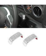 Lecart For Jeep Jl Accessories Wrangler Jlu 2022 2021 2020 2019 2018 Bling Wiper Control Turn Signal Lamp Lever Decoration Cover Trims For Gladiator Jt Jtu 2020 2021 2022