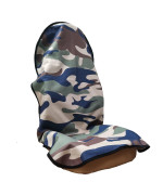 Loyagour Car Seat Cover Protector Front Seats Only,Waterproof Cooling Bucket Towel Seat Covers For Trucks Suv Jeep,Automotive Vehicles Seat Cover Protectors(Camouflage)