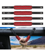 Seven Sparta 4 Pack Roll Bar Grab Handles Compatible With Ford Bronco 2021 2022 2023 24 Door, Paracord Grip Handle, Bronco Interior Accessories (Not Fit Bronco Sport)