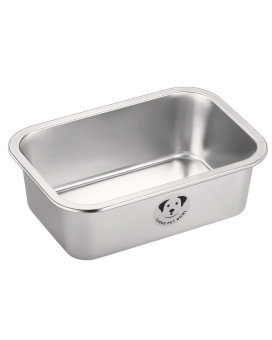 Stainless Steel Dog Bowls For Large Dogs, 177 Gallons High Capacity Metal Dog Food Bowls, Ideal Food And Water Bowls For Large, X-Large, And Huge Dogs