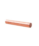 Tynulox 1Pcs Pure Copper Round Rod 1(25Mm) Dia 394 Length Bare Copper Cu Metal Rod For Metal Craft Hobbies