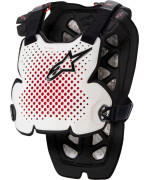 Alpinestars A-1 Pro Chest Protection (White Black Red, Xx-Large)