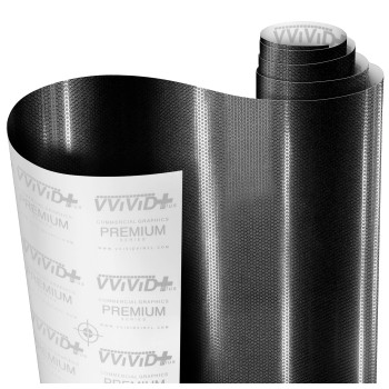 Vvivid+ Honeycomb Matte Black Small Pattern Car Wrap Vinyl (1Ft X 5Ft)