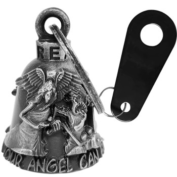 Dream Apparel Motorcycle Bell For Bikers Women Men Whanger, Biker Bell For Riders, Good Luck Riding Bell Spirit Bell Moto Accessories