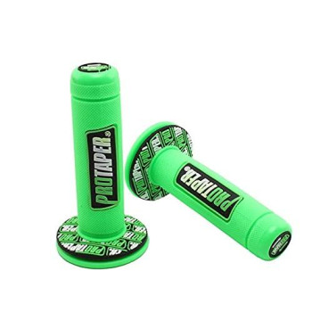 Nicolie Motorcycle Handle Grips Motocross Grip Handlebar Dirt Pit Bike 78 Handlebar Rubber Grips - Green - 22Mm