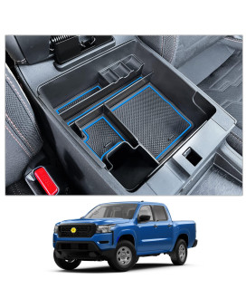 Cdefg For 2022 2023 Frontier Pickup Truck Center Console Organizer Tray 2022 Nisan Frontier Truck Armrest Tray Storage Box Secondary Tray Coin Container 2022 2023 Frontier Pickup Truck Accessories