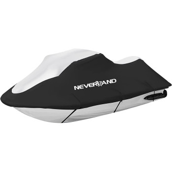 Neverland Trailerable Jet Ski Cover 3 Seats Heavy Duty Waterproof 210D With 2 Air Vent Marine Grade Uv Resistant Fits Up To 145