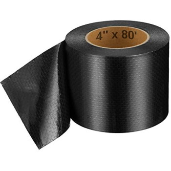 Rv Underbelly Material Rv Underbelly Tape Waterproof Fabric Repair Tape Thick Mobile Home Belly Tape Sealing Permanent Adhesive Patch Camper Trailer Belly Bottom Repair Patch (4 Inch X 82 Feet)