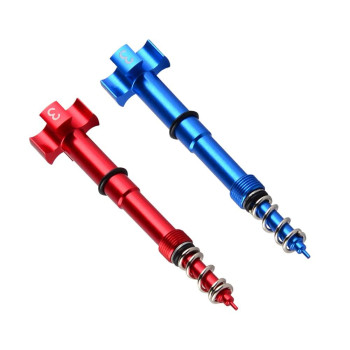 Nicecnc Rebu 2Pcs Universal Airefuel Mixture Screw Adjuster Keihin Fcr Carb Motorcycle Compatible With Honda Yamaha Kawasaki Suzuki Crf Yzf Wr Kxf Klx Rmz,See Fitment