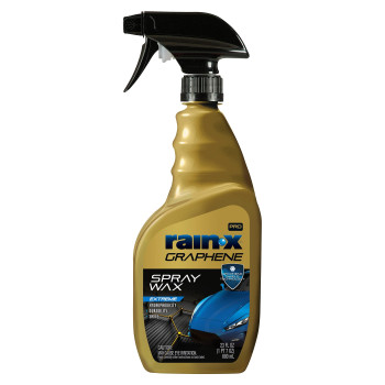 Rain-X Pro 620184Srp Graphene Spray Wax, 23Oz - Enhances Gloss, Slickness And Color Depth Of Painted Surfaces While Repelling Dust, Dirt And Debris, Extending Existing Wax Protection
