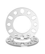 Wheel Connect Wheel Spacer, 6Mm Thickness(14Inch), Fit 6 Lugs Bolt Pattern 6X1143, 6X120, 6X127, 6X130, 6X132, 6X135, Forged 6061 Aluminum, Milled Shiny Surface, Pack Of 2