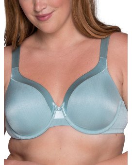 Vanity Fair Womens Illumination Full Figure Zoned-In Support Bra (36C-44D), Underwire-Tranquil Green