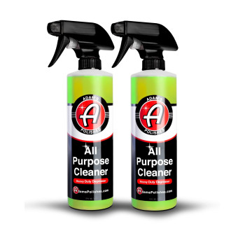 Adams All Purpose Cleaner (2-Pack) - Professional Heavy Duty Industrial Cleaner Degreaser Cuts Heavy Grease Tar Car Detailing, Tire Cleaner, Engine Cleaner, Wheel Cleaner