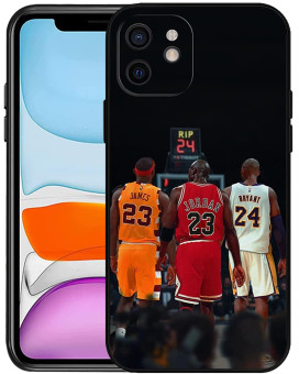 Huyghavo Basketball Pattern Koke Phone Case Designed For Iphone 12 Case,Tpu Slim Fit Soft Protective Cover Compatible With Iphone 12 Case 61 Inch