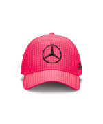 Mercedes Amg Petronas Formula One Team - 2023 Lewis Hamilton Driver Hat - Neon Pink - Unisex - Size: One Size