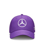 Mercedes Amg Petronas Formula One Team - 2023 Lewis Hamilton Driver Hat - Purple - Unisex - Size: One Size
